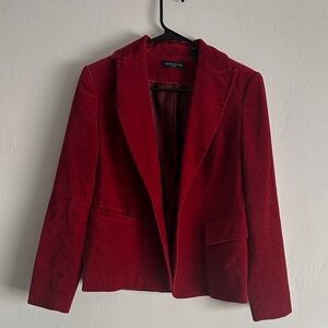 Valerie Stevens Deep Red Blazer